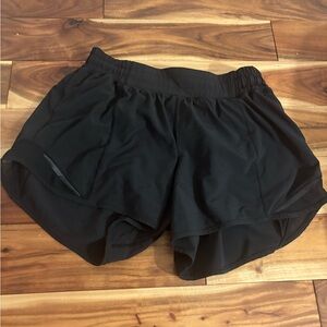Lululemon Athletica Black Athletic Shorts Lightweight Performance